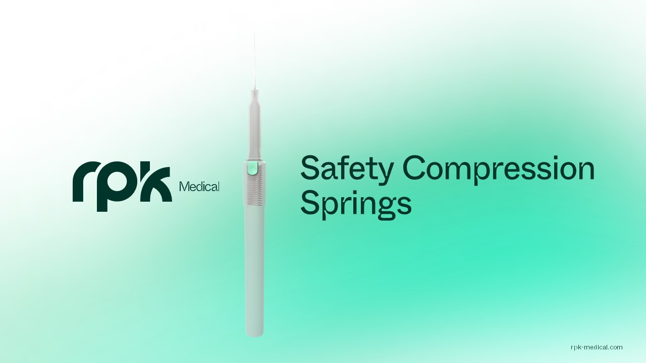 Compression Springs for Needle Retraction Systems in Medical Devices