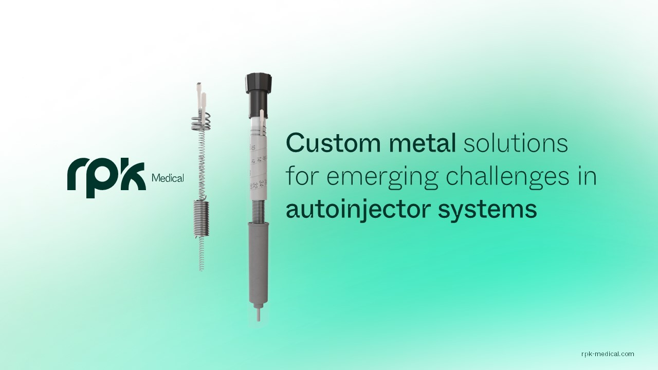 Springs and Metal Solutions for next generation autoinjectors