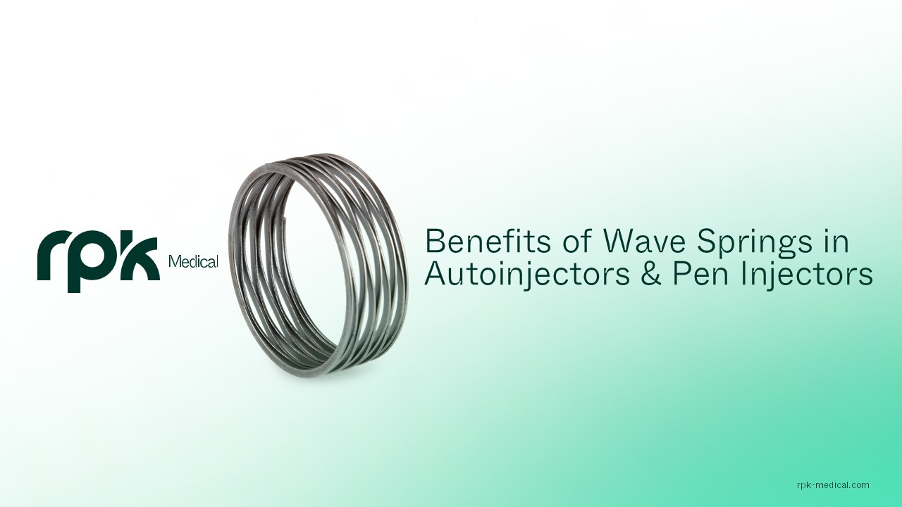 The benefits and applications of Wave Springs in Autoinjectors and Pen Injectors