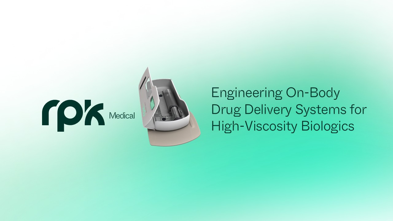 Ingeniería de Sistemas On-Body para Biológicos de Alta Viscosidad | RPK Medical