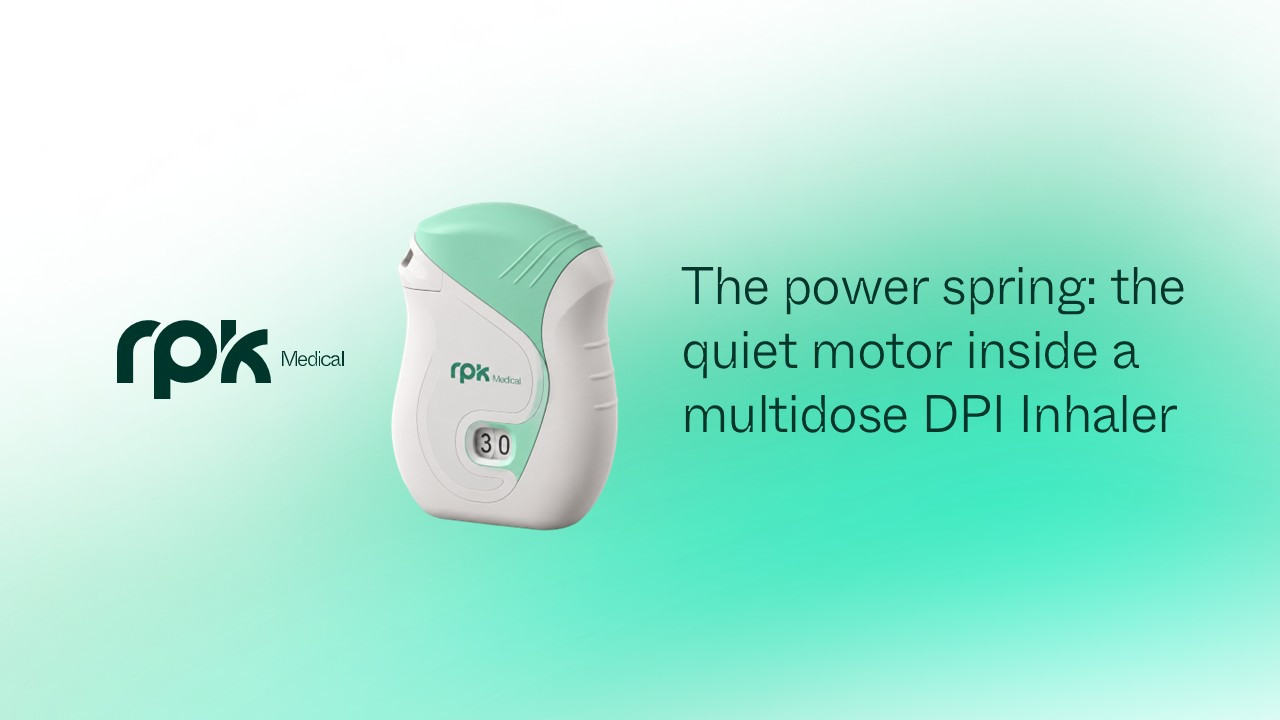 The power spring: the quiet motor inside a multidose DPI Inhaler