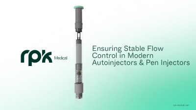 Flow Control in Autoinjectors & Pens