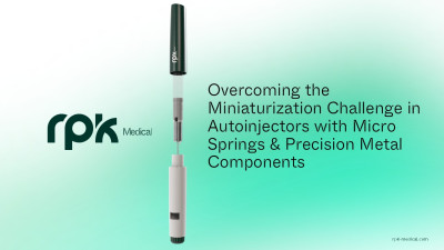Overcoming the Miniaturization Challenge in Autoinjectors with Micro Springs & Precision Metal Components