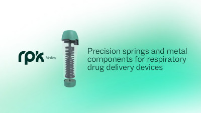 Metal Springs & Stamped Parts for Inhalers